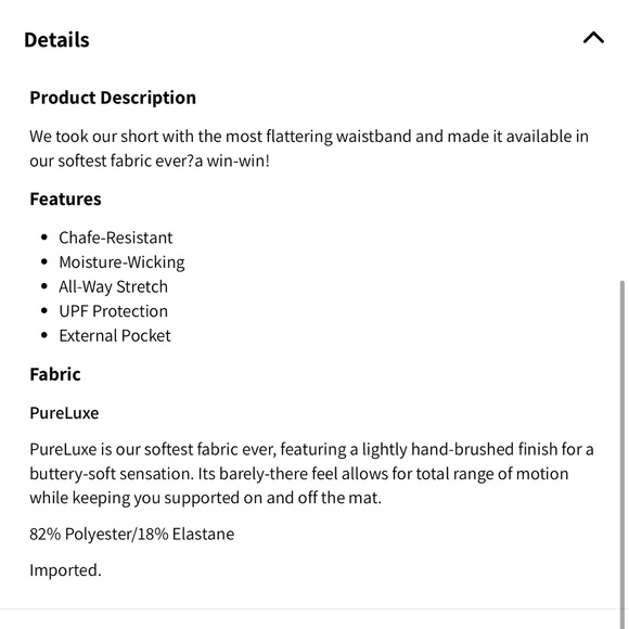 Oasis PureLuxe High Waisted Crossover 6” Biker Shorts - Fabletics - Picture 3 of 6